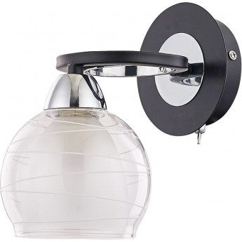 Бра ARTE LAMP GINEVRA A1604AP-1BK Бра ARTE LAMP GINEVRA A1604AP-1BK