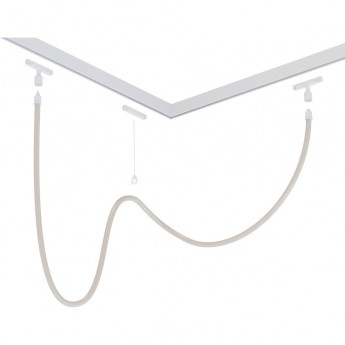 Гибкий неон ARTE LAMP LOOP A4911PL-1WH для магнитных трековых систем OPTIMA, LINEA, EXPERT Гибкий неон ARTE LAMP LOOP A4911PL-1WH для магнитных трековых систем OPTIMA, LINEA, EXPERT