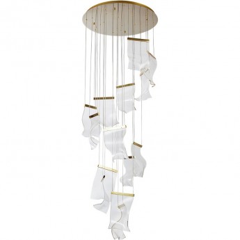 Каскадная люстра ARTE LAMP GRAPPOLO A2283SP-14GO Каскадная люстра ARTE LAMP GRAPPOLO A2283SP-14GO