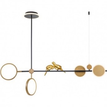 Люстра на штанге ARTE LAMP TOLIMAN A2613SP-4BK Люстра на штанге ARTE LAMP TOLIMAN A2613SP-4BK