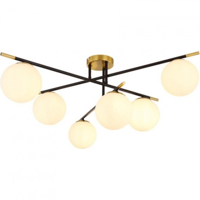 Люстра потолочная ARTE LAMP ALCOR под лампы 6xE14 40W A2224PL-6BK