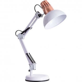 Офисная настольная лампа ARTE LAMP LUXO A2016LT-1WH Офисная настольная лампа ARTE LAMP LUXO A2016LT-1WH