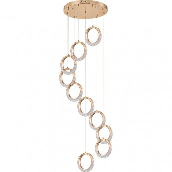 Подвесная люстра ARTE LAMP MONTANA A7777SP-10GO Подвесная люстра ARTE LAMP MONTANA A7777SP-10GO