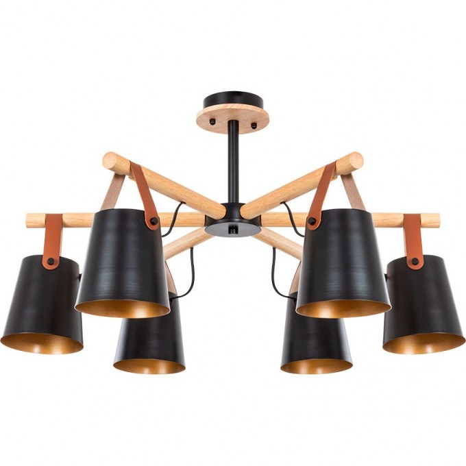 Светильник потолочный ARTE LAMP THOMAS A7032PL-6BK