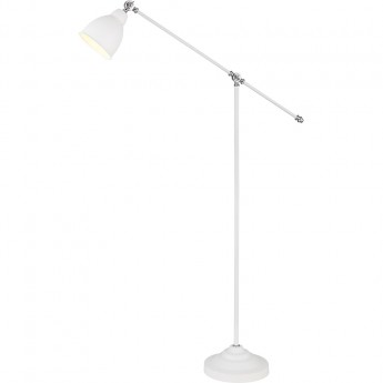 Торшер для чтения ARTE LAMP BRACCIO A2054PN-1WH под лампу 1xE27 60W Торшер для чтения ARTE LAMP BRACCIO A2054PN-1WH под лампу 1xE27 60W