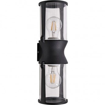 Уличный настенный светильник ARTE LAMP MINCHIR A8306AL-2BK Уличный настенный светильник ARTE LAMP MINCHIR A8306AL-2BK