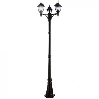 Уличный столб ARTE LAMP BREMEN A1017PA-3BK Уличный столб ARTE LAMP BREMEN A1017PA-3BK