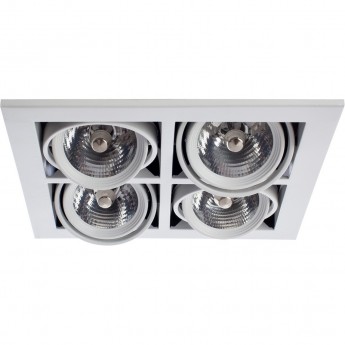 Встраиваемый светильник ARTE LAMP CARDANI MEDIO A5930PL-4WH Встраиваемый светильник ARTE LAMP CARDANI MEDIO A5930PL-4WH